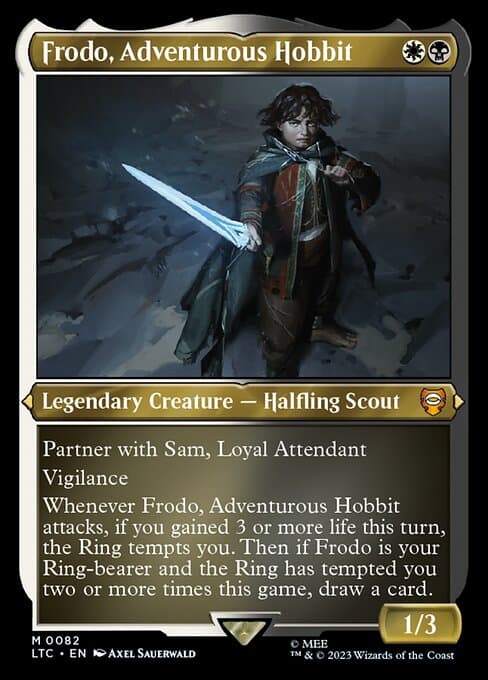 Frodo, Adventurous Hobbit from Tales of Middle-earth Commander (Mythic)