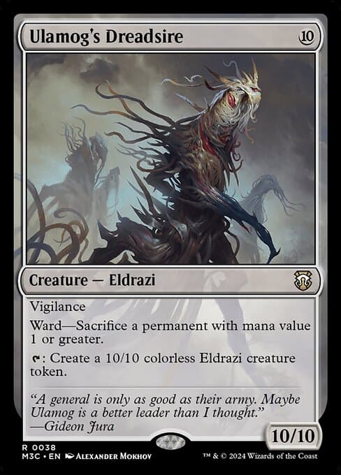 Ulamog's Dreadsire from Modern Horizons 3 Commander (Rare)