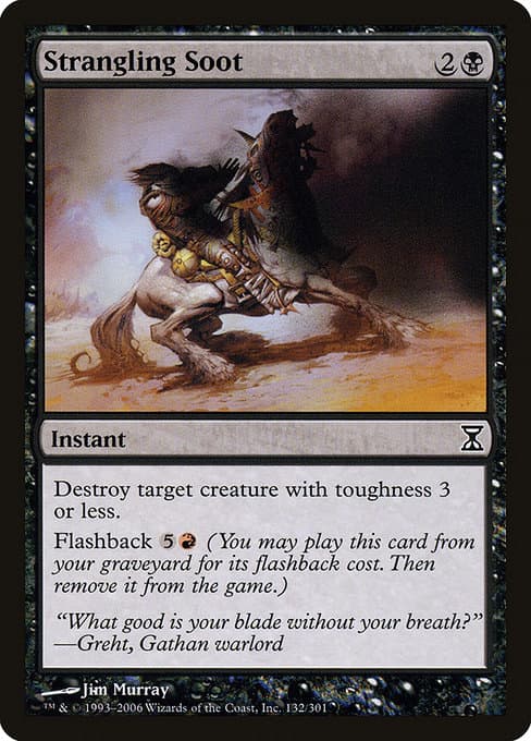 Strangling Soot from Time Spiral (Common)