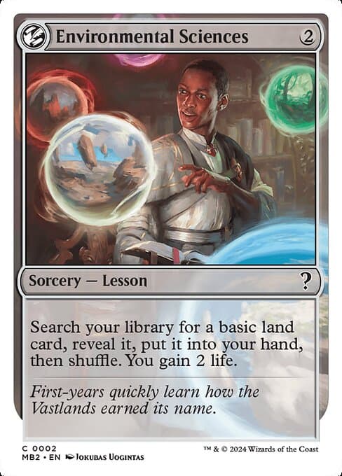Environmental Sciences from Mystery Booster 2 (Common)