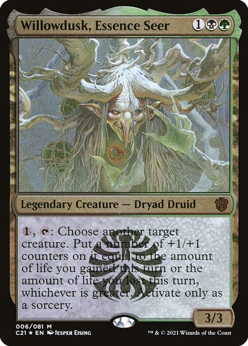 Willowdusk, Essence Seer from Commander 2021 Display Commanders (Mythic)