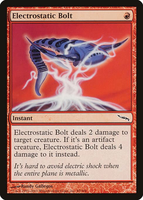 Electrostatic Bolt from Mirrodin (Common)