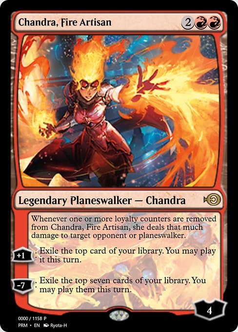 Chandra, Fire Artisan from Magic Online Promos (Rare)
