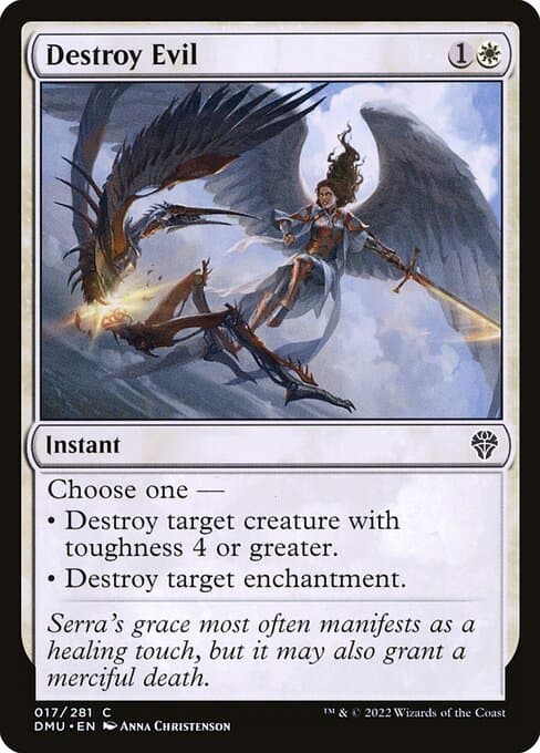 Destroy Evil from Dominaria United (Common)
