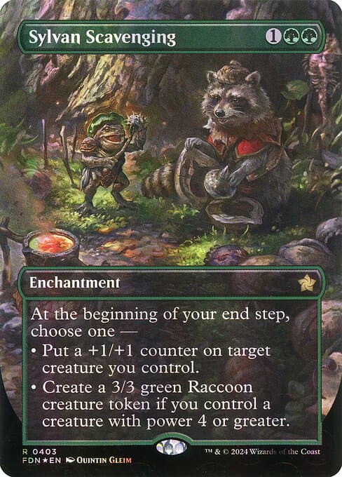Sylvan Scavenging from Foundations (Rare)