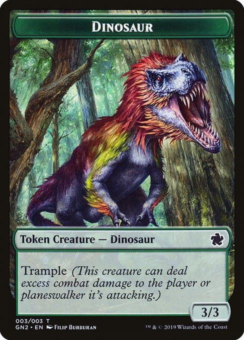 Dinosaur from Game Night 2019 Tokens (Common)