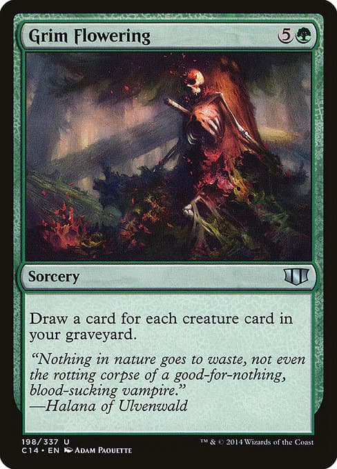 Grim Flowering from Commander 2014 (Uncommon)