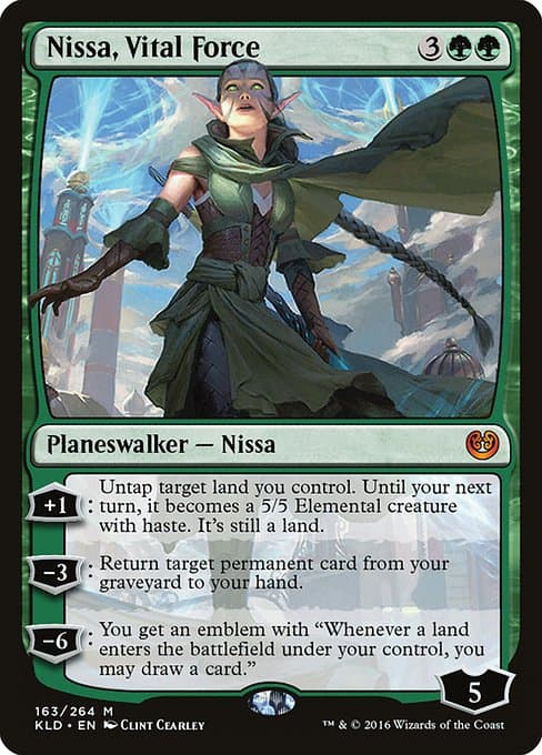 Nissa, Vital Force from Kaladesh (Mythic)