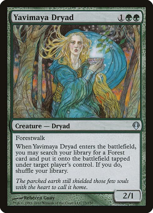 Yavimaya Dryad from Archenemy (Uncommon)