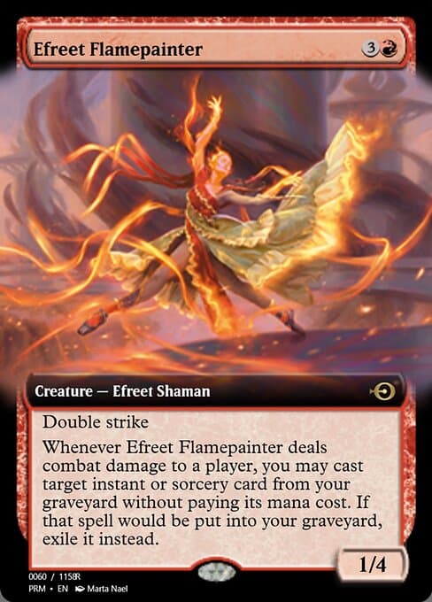 Efreet Flamepainter from Magic Online Promos (Rare)
