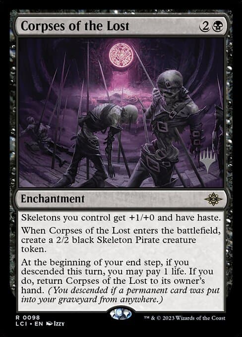 Corpses of the Lost from The Lost Caverns of Ixalan Promos (Rare)