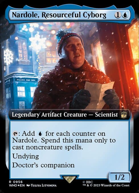 Nardole, Resourceful Cyborg from Doctor Who (Rare)
