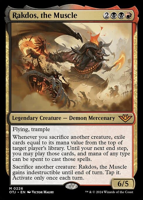 Rakdos, the Muscle (Mythic)