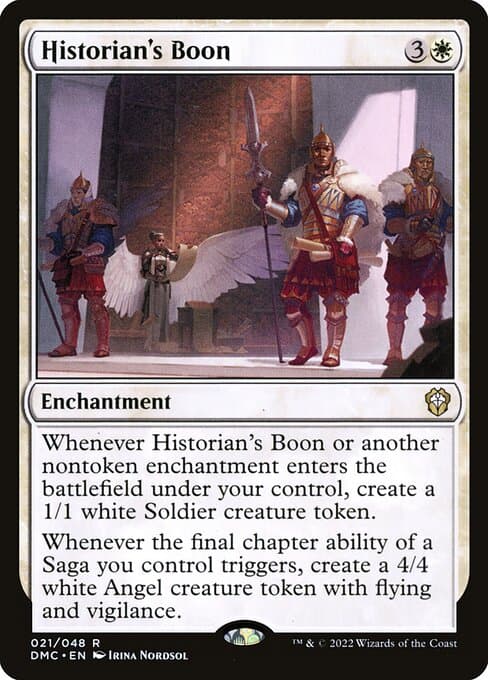 Historian's Boon from Dominaria United Commander (Rare)