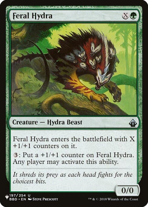 Feral Hydra from The List (Uncommon)