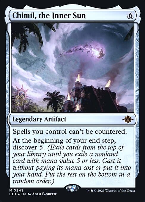 Chimil, the Inner Sun from The Lost Caverns of Ixalan Promos (Mythic)