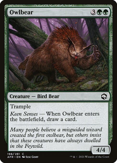 Owlbear from Adventures in the Forgotten Realms (Common)