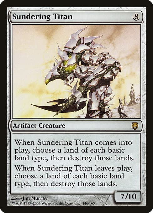 Sundering Titan from Darksteel (Rare)