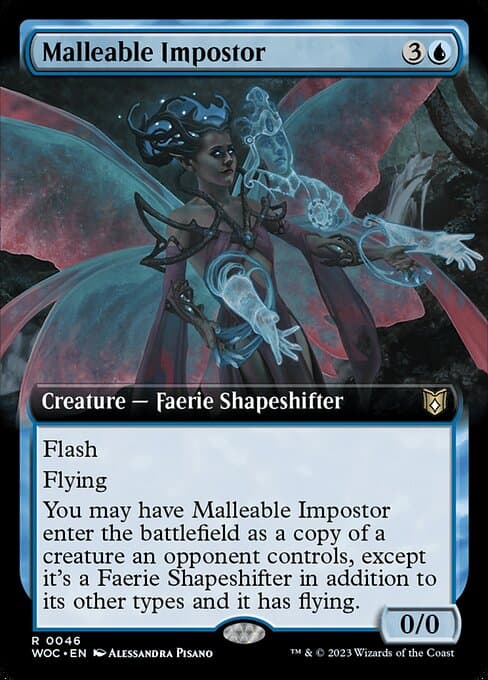 Malleable Impostor from Wilds of Eldraine Commander (Rare)