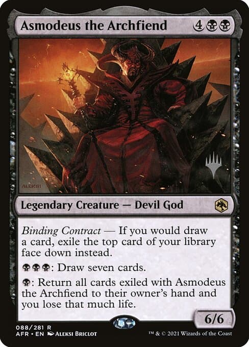Asmodeus the Archfiend from Adventures in the Forgotten Realms Promos (Rare)