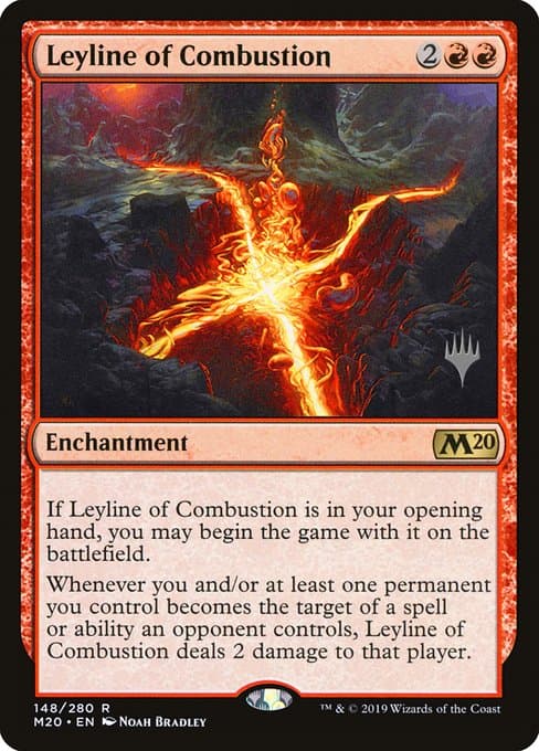Leyline of Combustion from Core Set 2020 Promos (Rare)