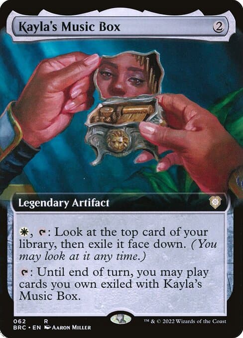 Kayla's Music Box from The Brothers' War Commander (Rare)