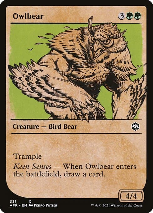 Owlbear from Adventures in the Forgotten Realms (Common)