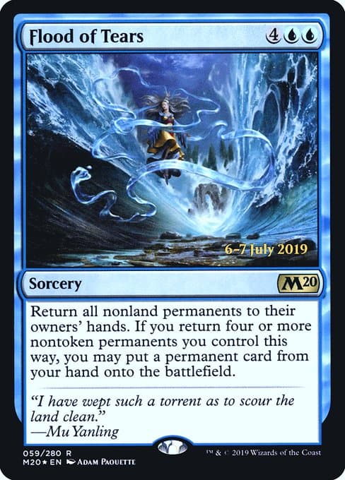 Flood of Tears from Core Set 2020 Promos (Rare)