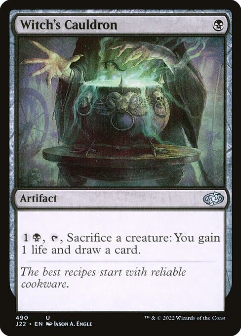 Witch's Cauldron from Jumpstart 2022 (Uncommon)