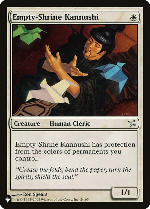Empty-Shrine Kannushi from The List (Uncommon)