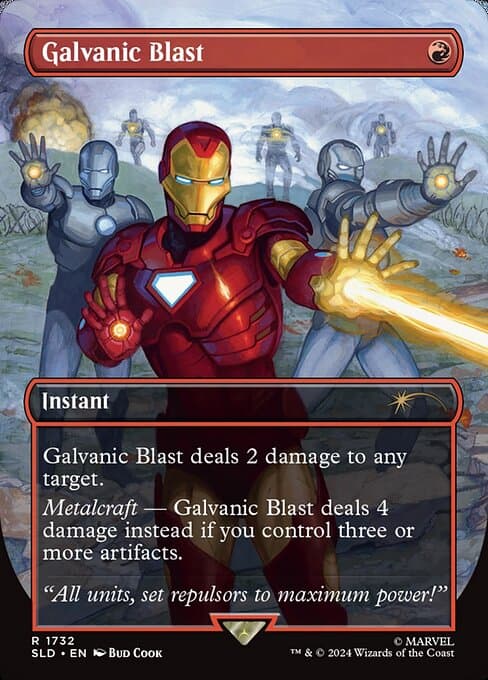 Galvanic Blast from Secret Lair Drop (Rare)