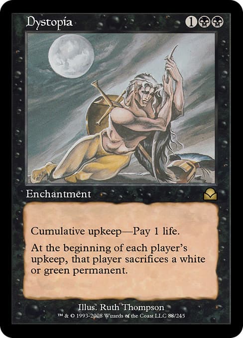 Dystopia from Masters Edition II (Rare)
