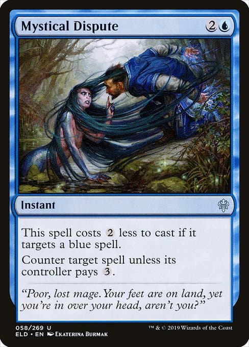 Mystical Dispute from Throne of Eldraine (Uncommon)