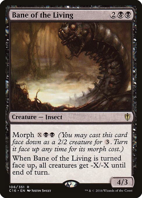 Bane of the Living from Commander 2016 (Rare)