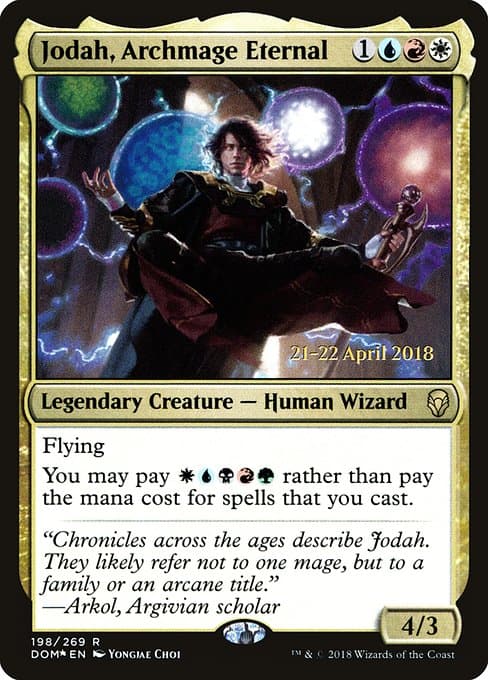 Jodah, Archmage Eternal from Dominaria Promos (Rare)
