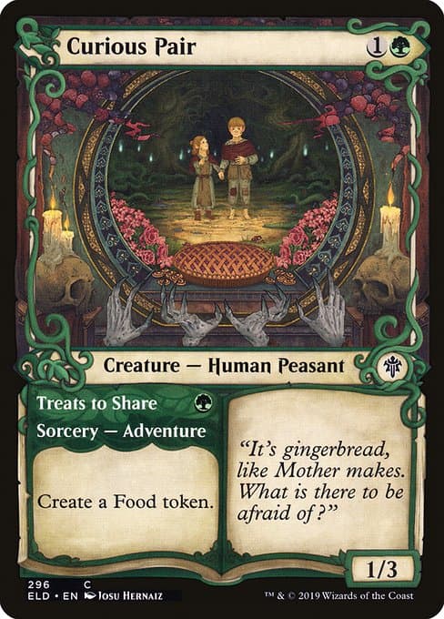 Curious Pair // Treats to Share from Throne of Eldraine (Common)
