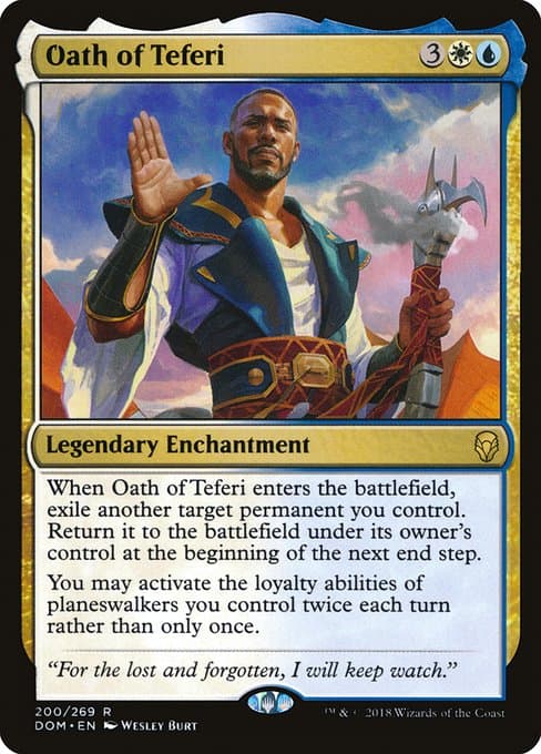 Oath of Teferi from Dominaria (Rare)
