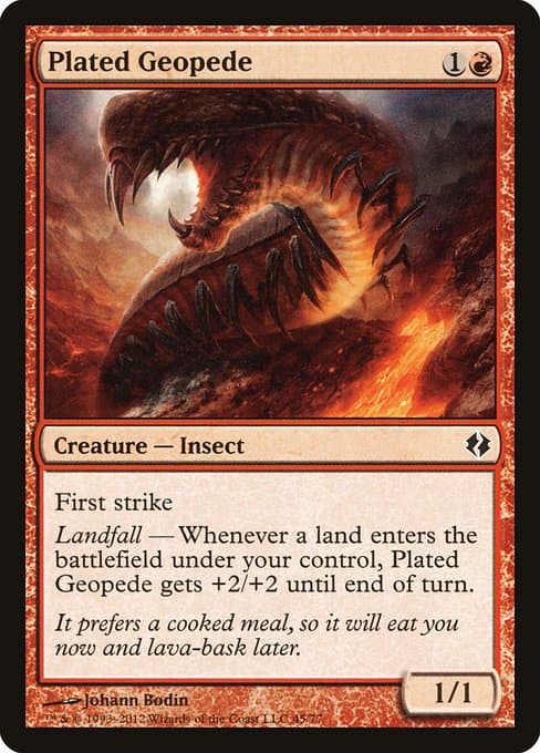 Plated Geopede (Common)