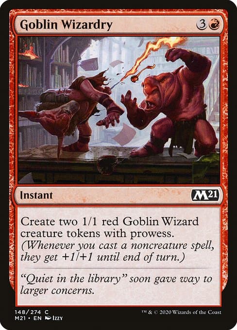 Goblin Wizardry from Core Set 2021 (Common)