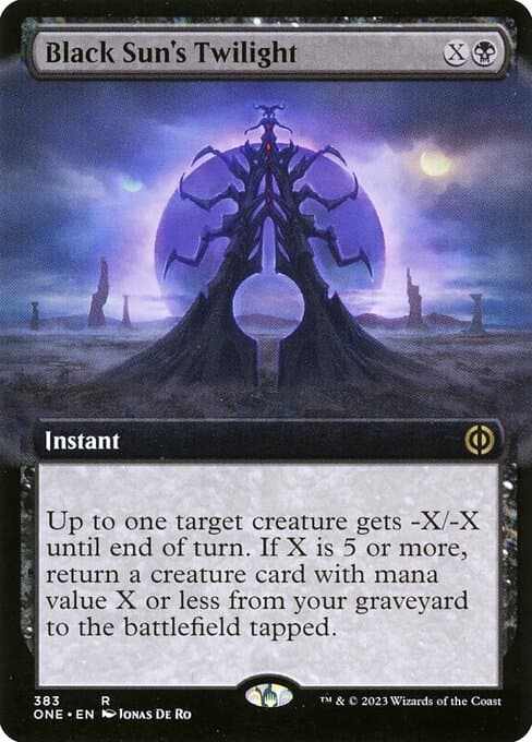 Black Sun's Twilight from Phyrexia: All Will Be One (Rare)