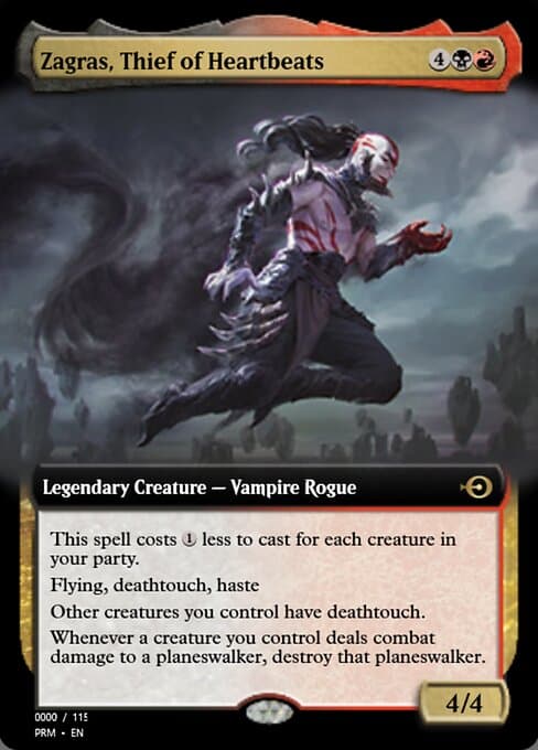 Zagras, Thief of Heartbeats from Magic Online Promos (Rare)
