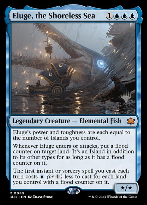 Eluge, the Shoreless Sea from Bloomburrow Promos (Mythic)