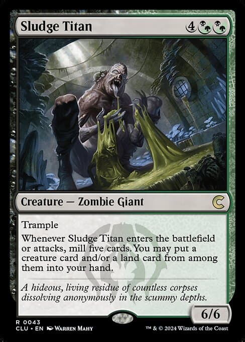 Sludge Titan from Ravnica: Clue Edition (Rare)