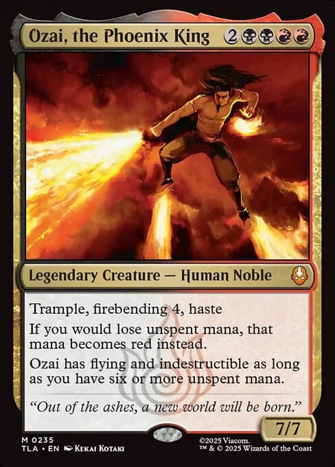 Ozai, the Phoenix King (Mythic)