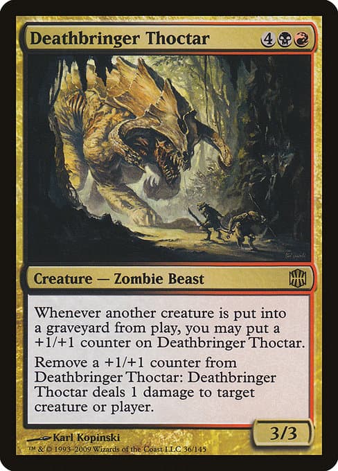 Deathbringer Thoctar from Alara Reborn (Rare)