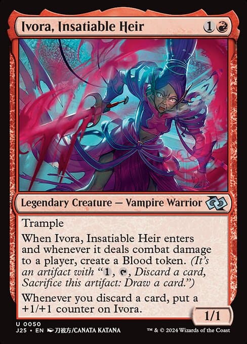 Ivora, Insatiable Heir from Foundations Jumpstart (Uncommon)