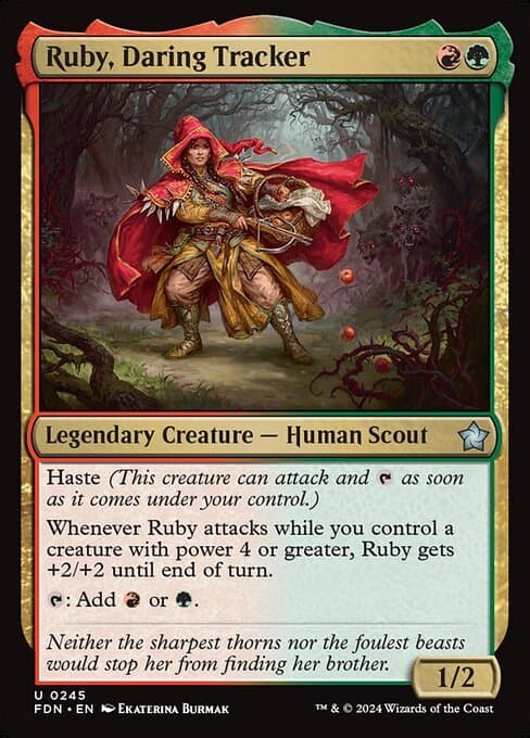 Ruby, Daring Tracker from Foundations (Uncommon)