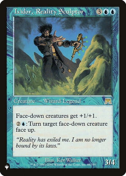 Ixidor, Reality Sculptor from The List (Rare)