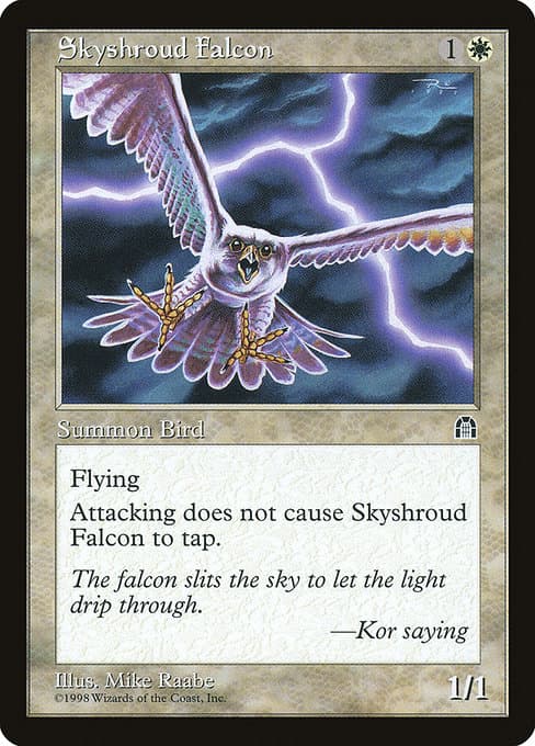 Skyshroud Falcon from Stronghold (Common)