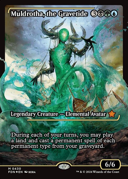 Muldrotha, the Gravetide from Foundations (Mythic)